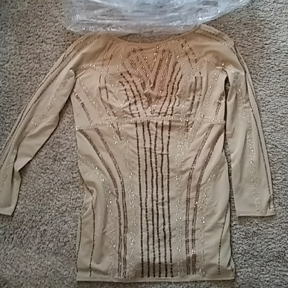 Nude sexy dress - Picture 5 of 5